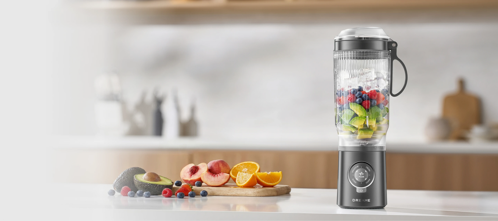 Marchio Dreame Portable Blender con presenza globale e design compatto per riporlo facilmente