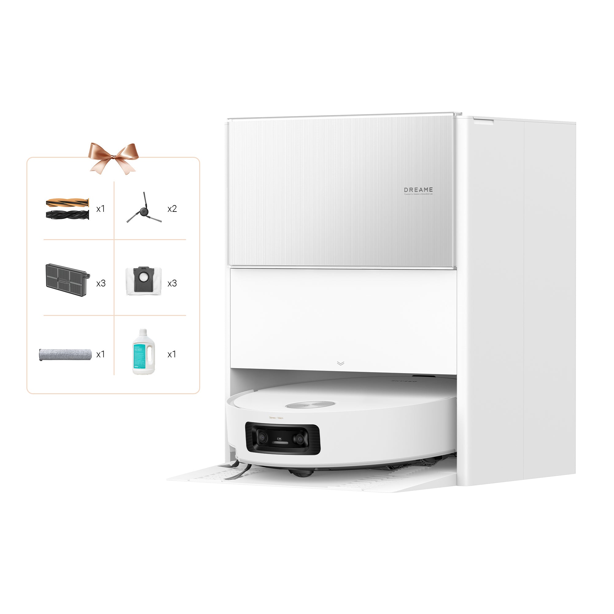 Robot Aspirapolvere Dreame Aqua10 Ultra Roller Complete