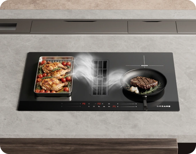 Maggiore flessibilità in cucina con un solo sistema